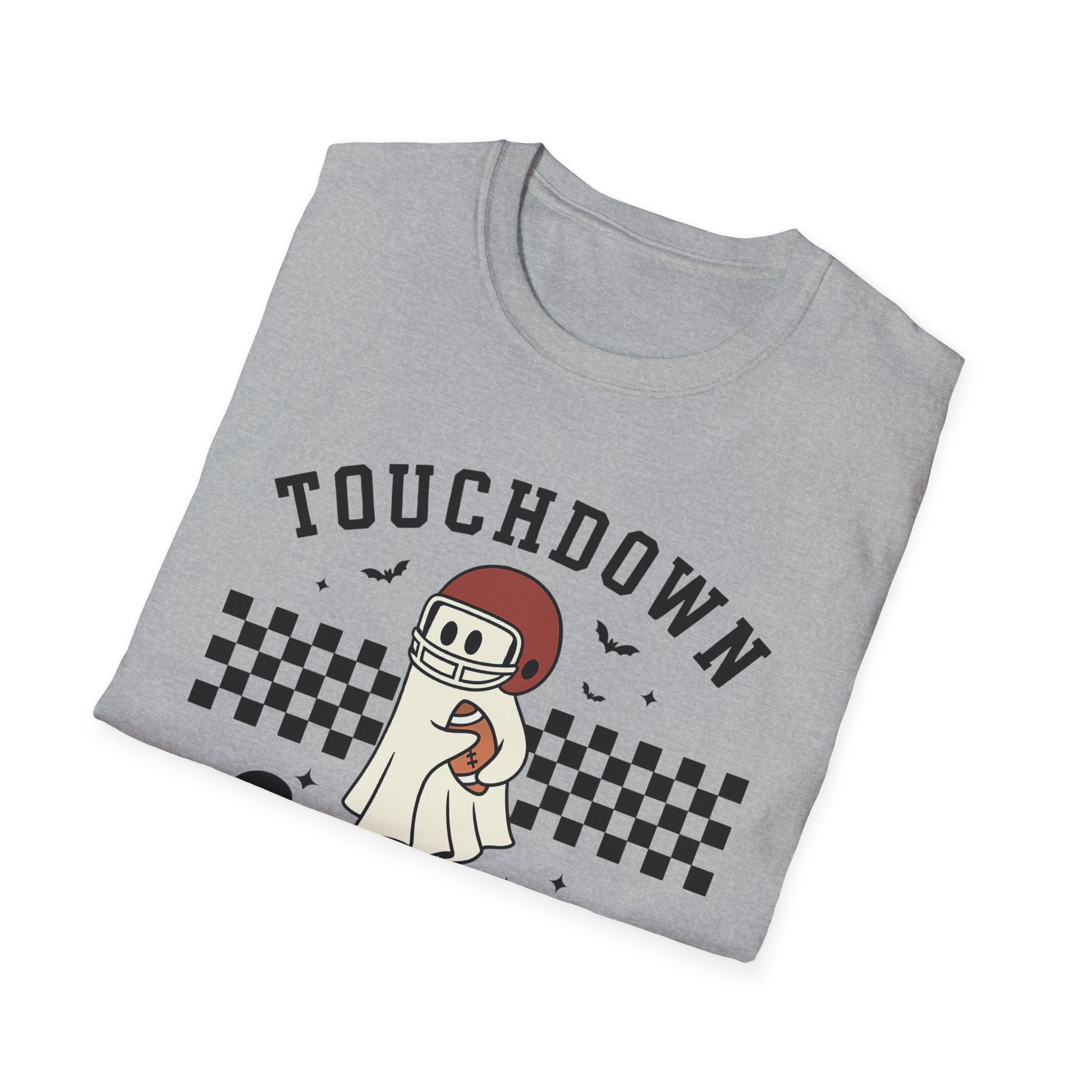 Touchdown Season T-Shirt — Vintage Football Ghost Helmet Design - Boo Crew Boutique