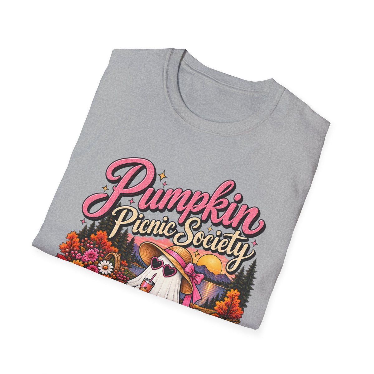 Pumpkin Picnic Society T-Shirt — Cozy Fall Graphic Tee - Boo Crew Boutique