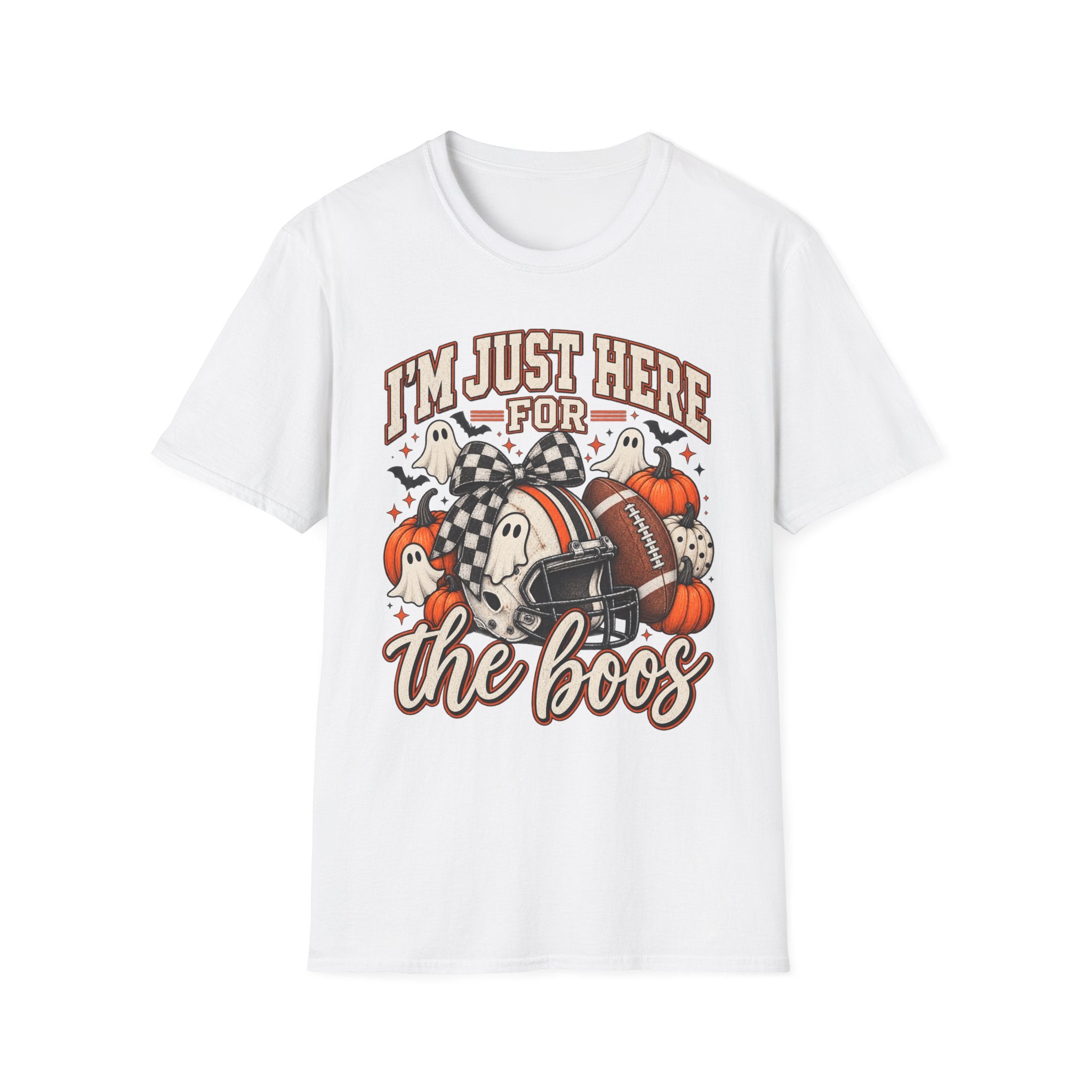 Halloween 'I'm Just Here for the Boos' T-Shirt - Boo Crew Boutique