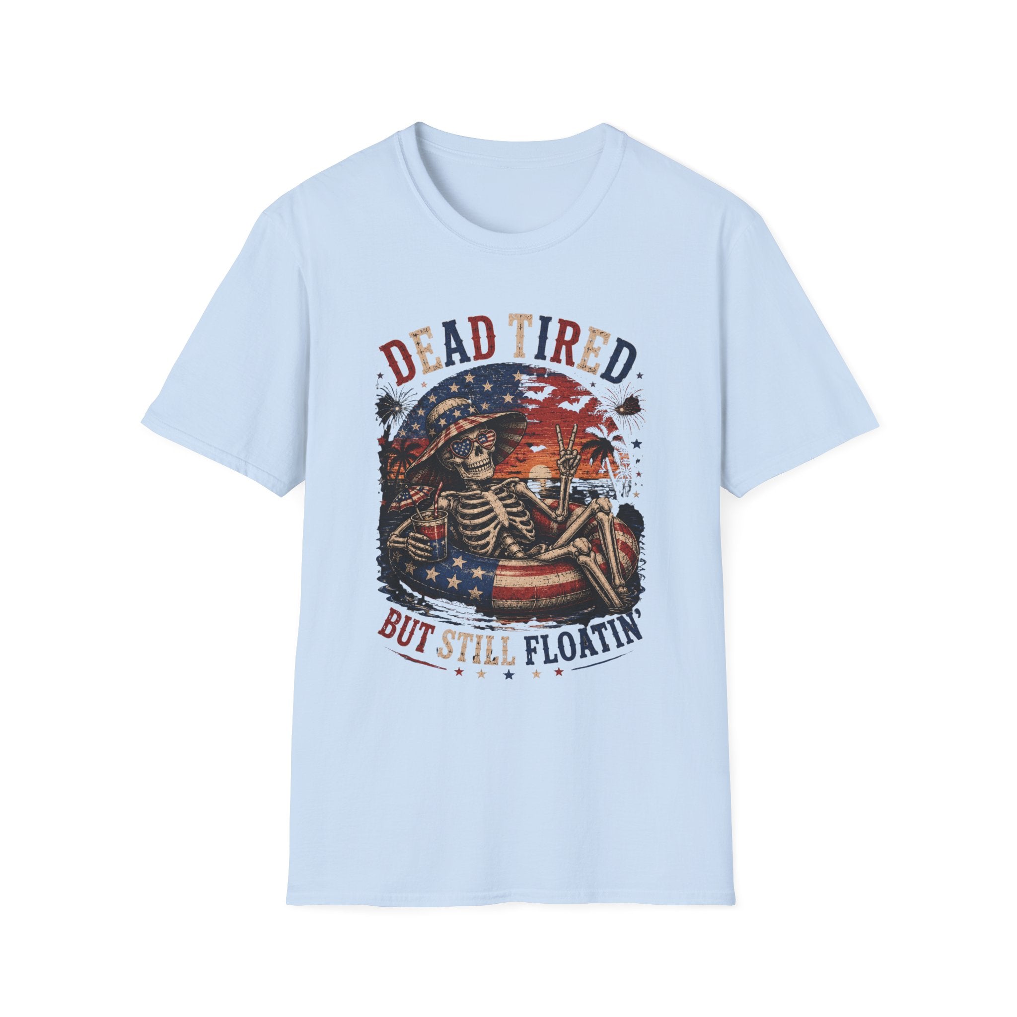 Dead Tired But Still Floatin' T-Shirt - Boo Crew Boutique
