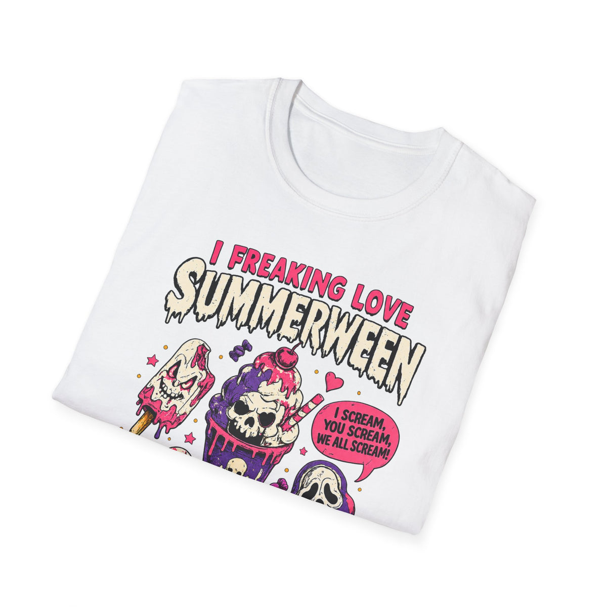 I Freaking Love Summerween T-Shirt - Boo Crew Boutique