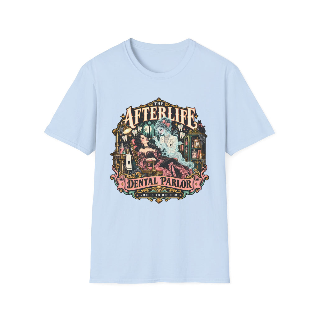Afterlife Dental Parlor Halloween Tee - Boo Crew Boutique