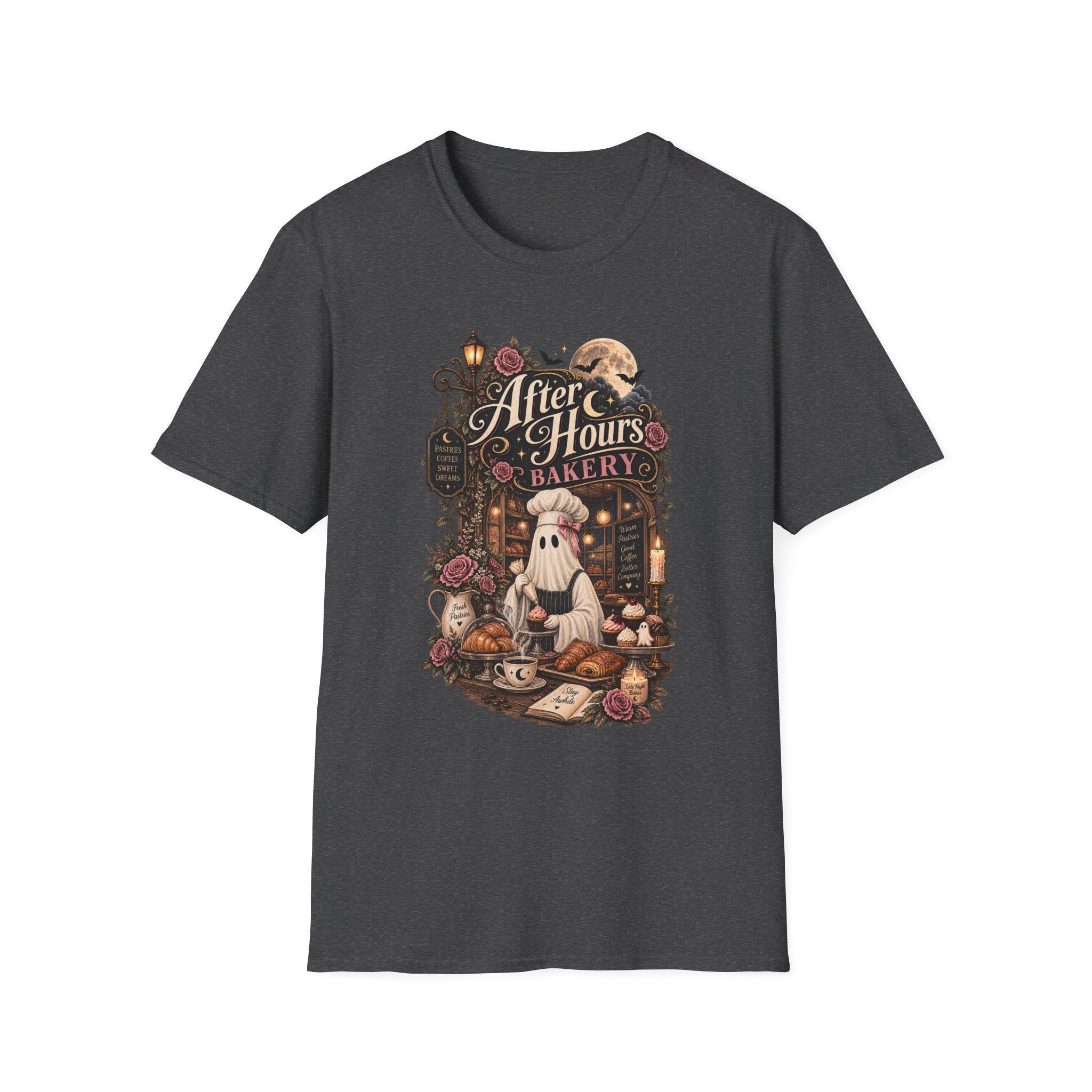 After Hours Bakery Tee | Cottagecore Halloween Tee - Boo Crew Boutique