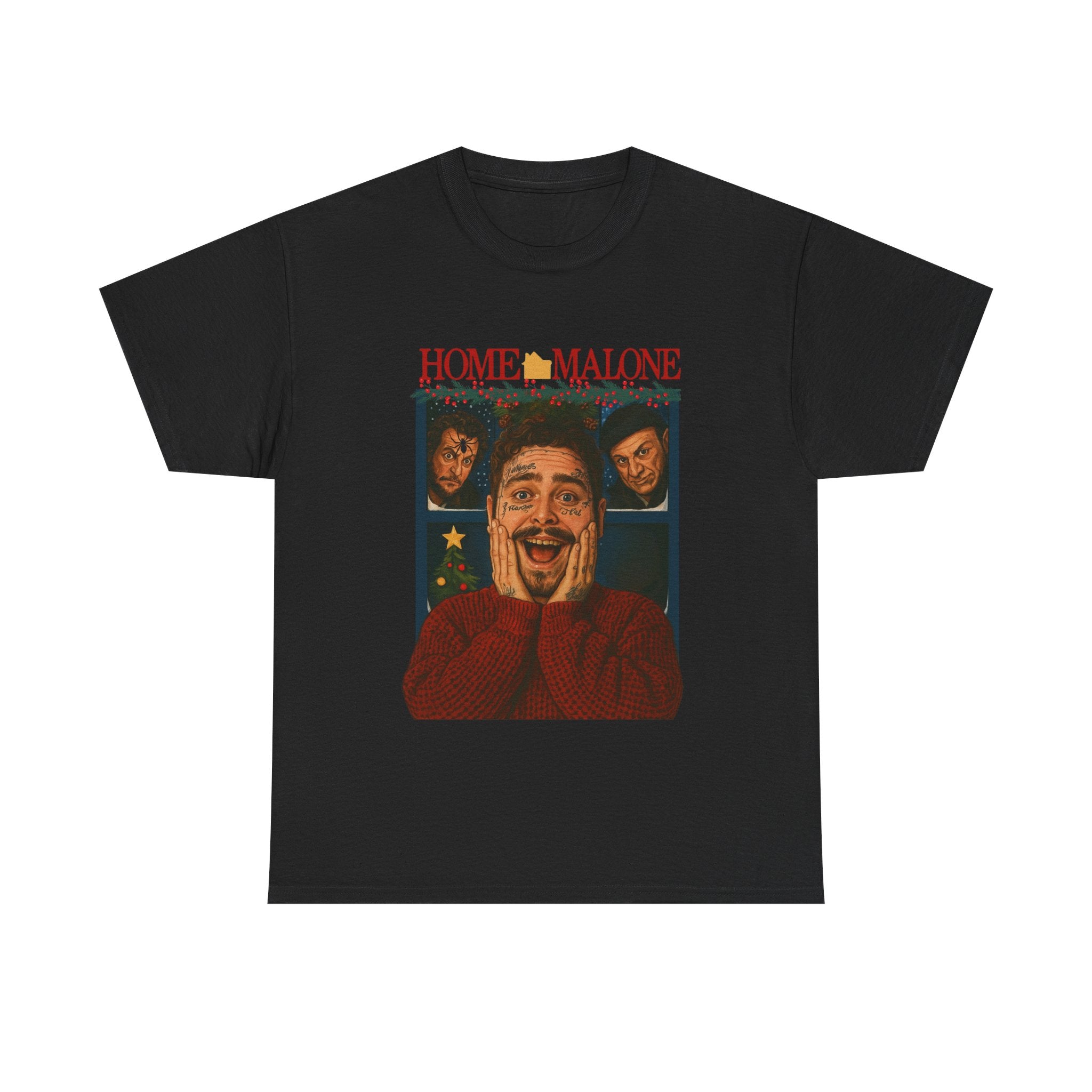 Home Malone movie tee | Home Alone style graphic T-shirt, Christmas Movie Tee, Posty Tee, Gift for Xmas Movie Lover