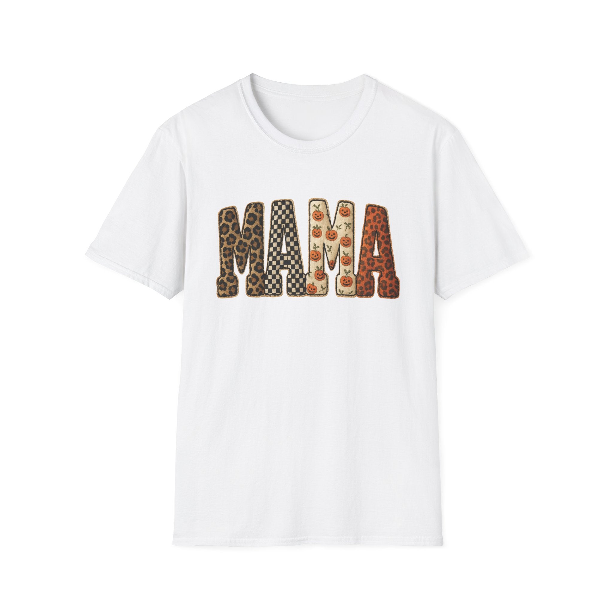 Mama Leopard & Floral T-Shirt — Mama Graphic Tee for Mothers Day & Everyday - Boo Crew Boutique