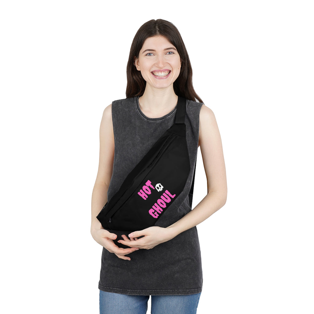 Hot Ghoul Summer Large Fanny Pack — Skull Graphic Summer Accessory - Boo Crew Boutique