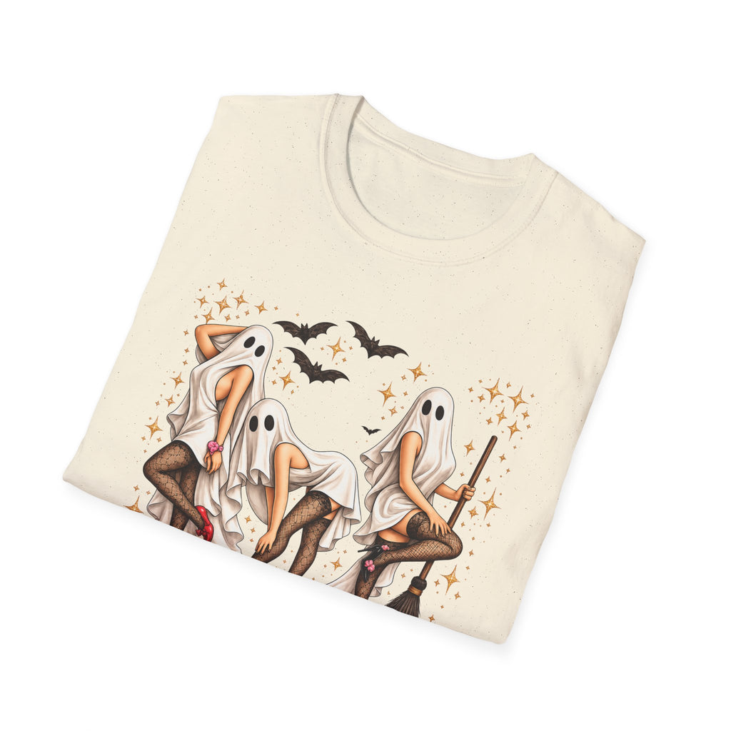 Freak in the Sheets T-Shirt — Halloween Ghost Girls Graphic Tee