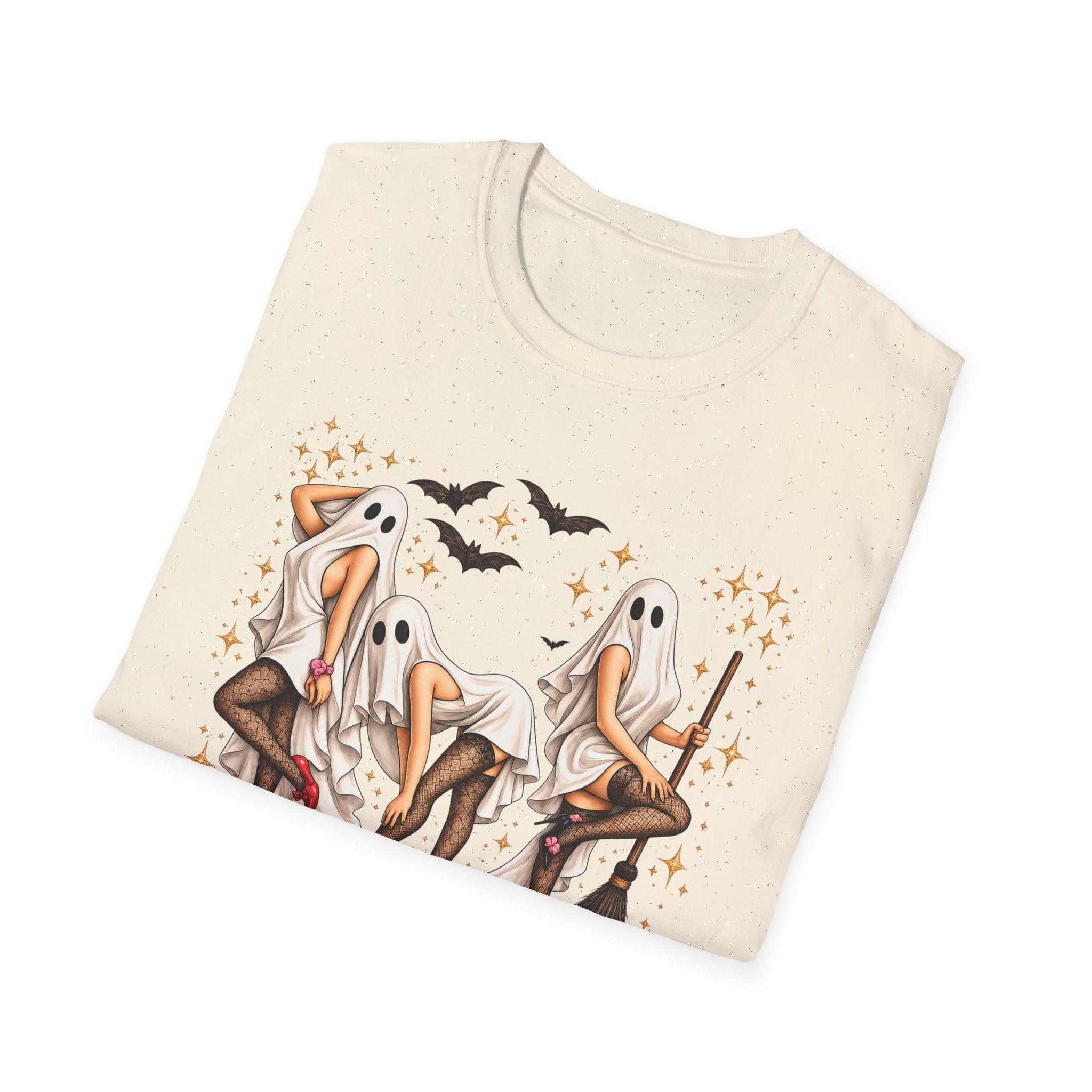 Freak in the Sheets T-Shirt — Halloween Ghost Girls Graphic Tee