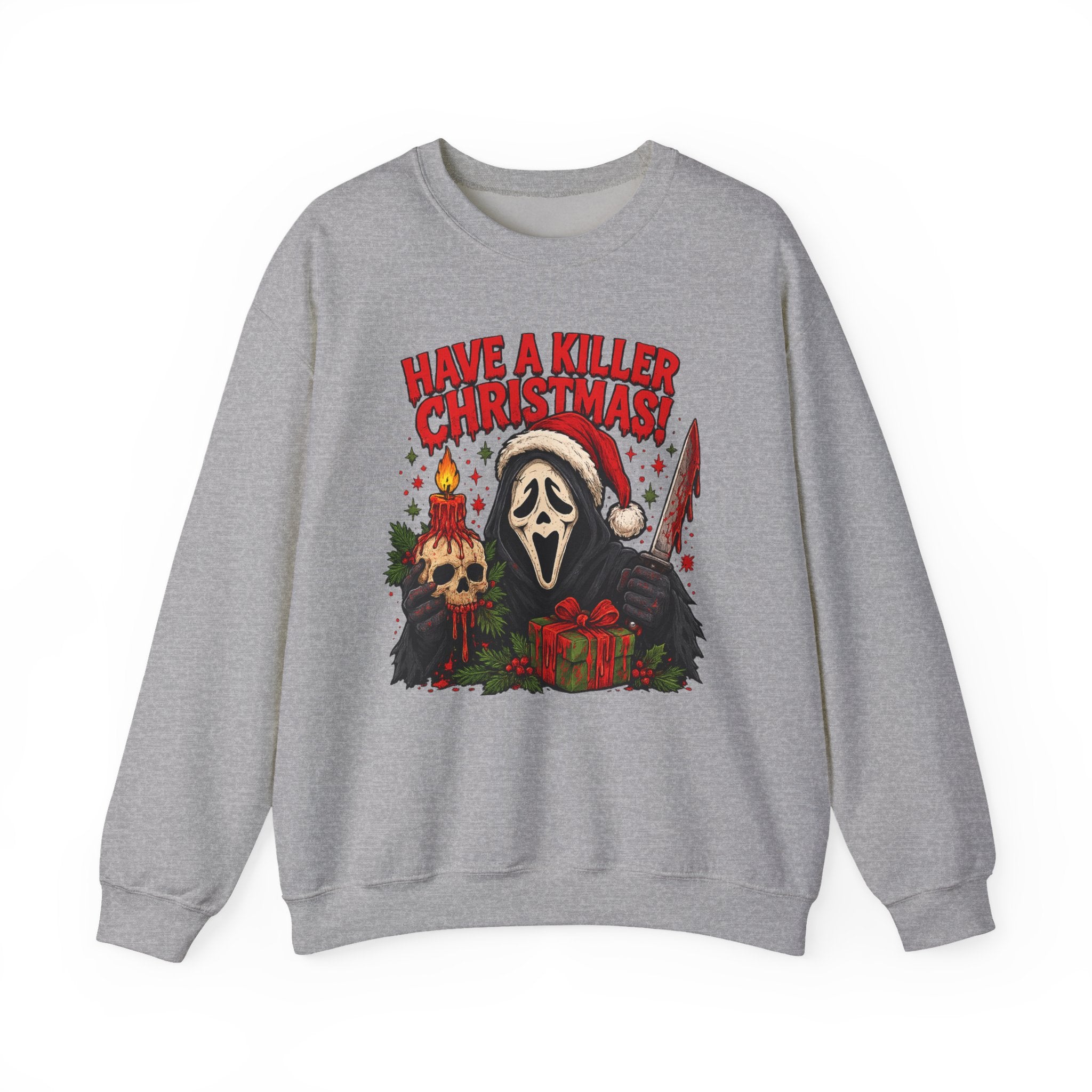Have a Killer Christmas Sweatshirt — Horror Holiday Crewneck