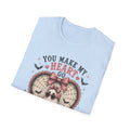You Make My Heart Go Boo T-Shirt — Cute Gothic Halloween Graphic Tee - Boo Crew Boutique