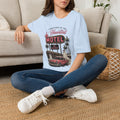 Christmas at the Haunted Motel T-Shirt — Vintage Neon Holiday Tee