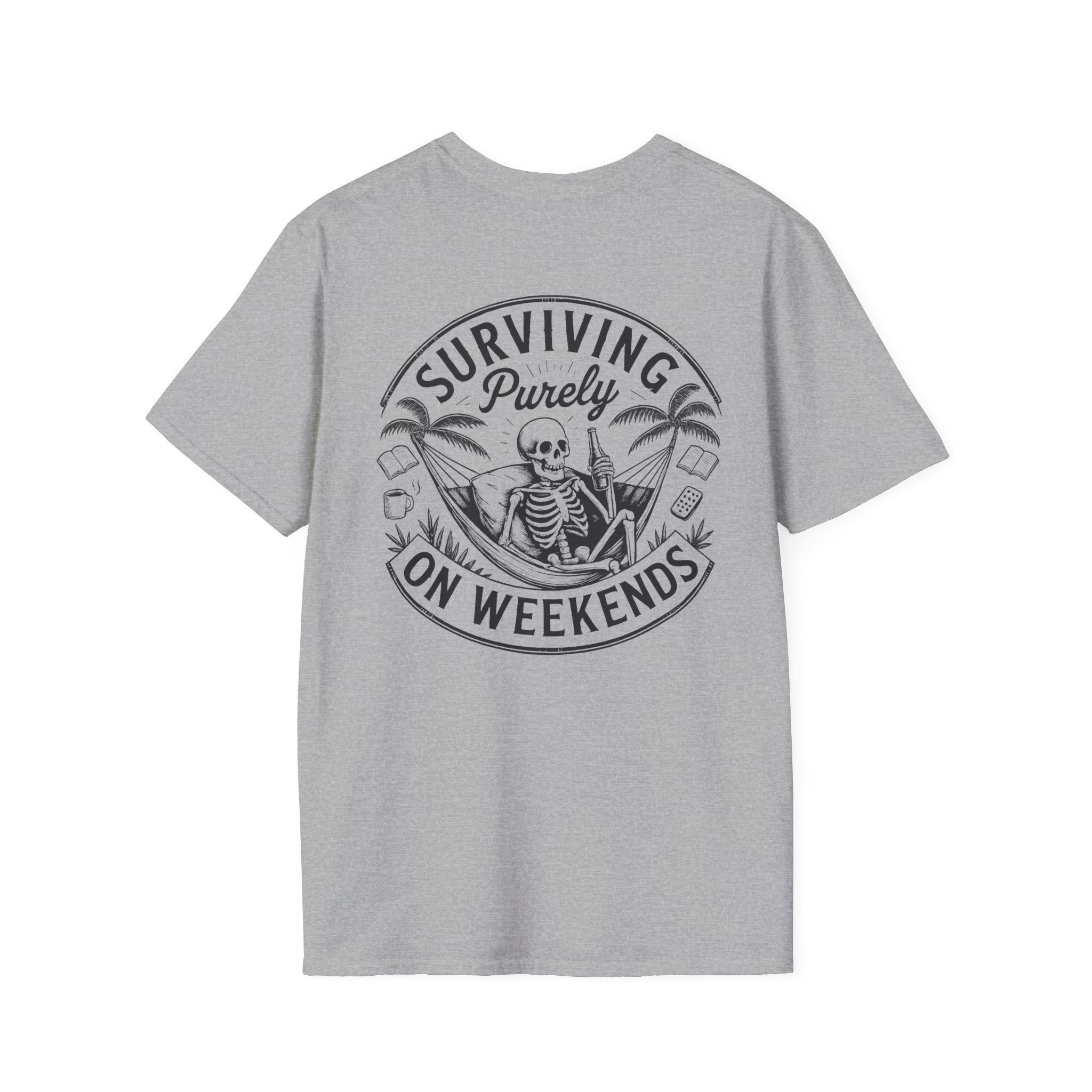 Surviving Purely on Weekends T-Shirt - Boo Crew Boutique