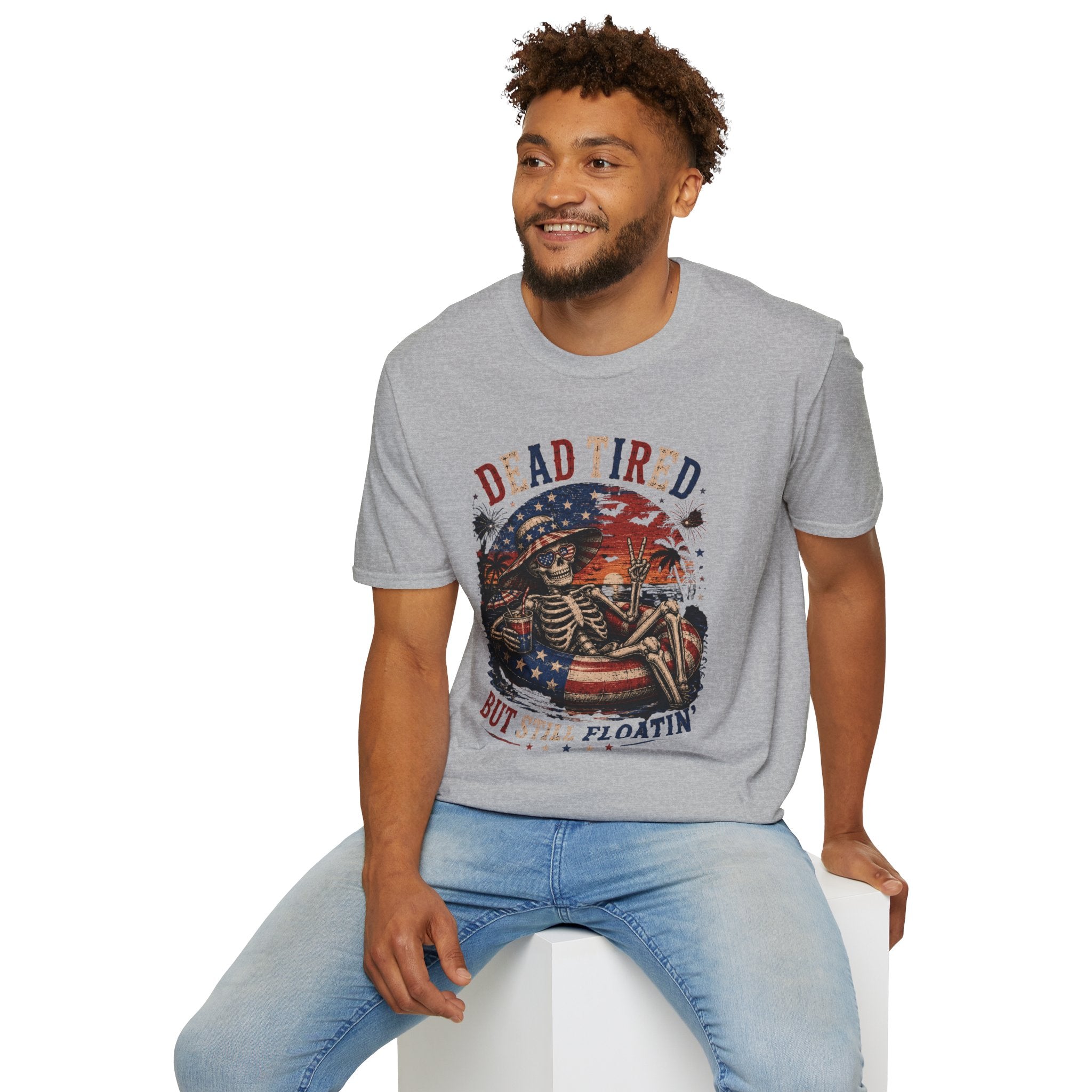 Dead Tired But Still Floatin' T-Shirt - Boo Crew Boutique