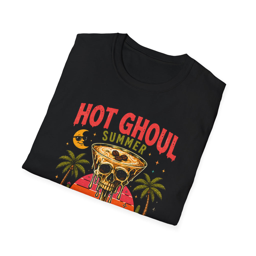 More Espresso Less Depresso Skull & Palm Tee - Boo Crew Boutique