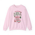 Christmas True Crime Sweatshirt — "It’s Either Serial Killer Documentaries or Christmas Movies" Holiday Crewneck - Boo Crew Boutique