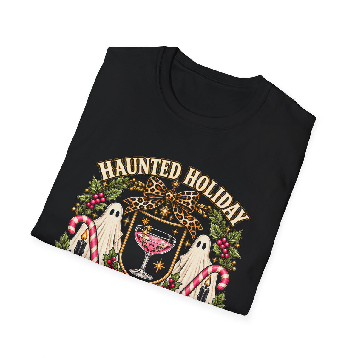 Haunted Holiday Social Club Halloween T-Shirt - Boo Crew Boutique