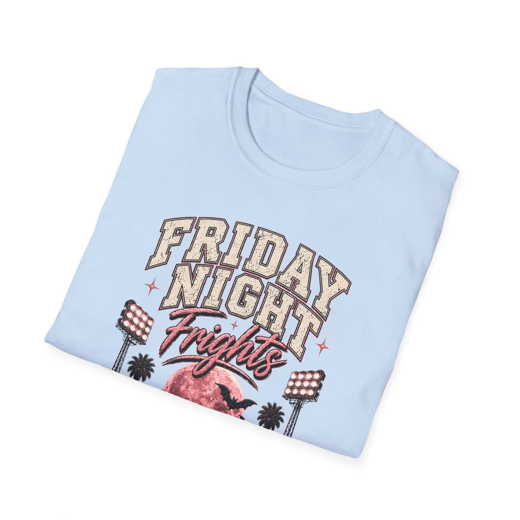 Friday Night Frights T-Shirt — Retro Football Halloween Tee - Boo Crew Boutique