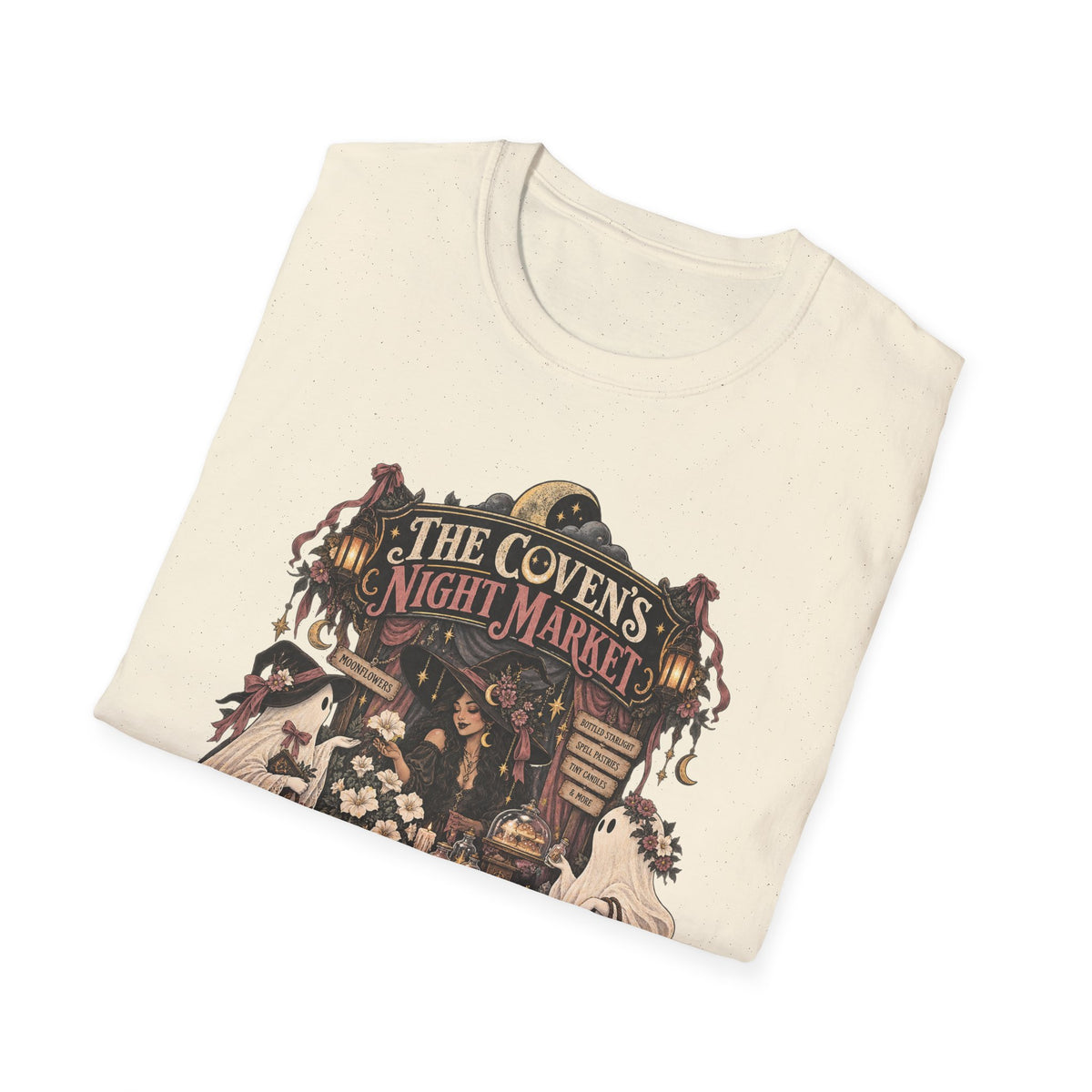The Coven’s Night Market T-Shirt — Witchy Vintage Graphic Tee - Boo Crew Boutique