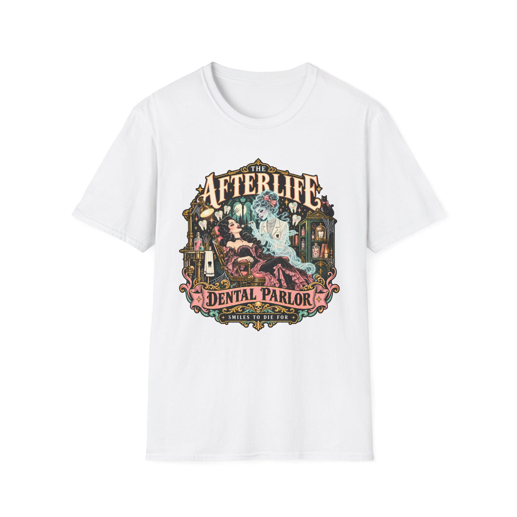 Afterlife Dental Parlor Halloween Tee - Boo Crew Boutique