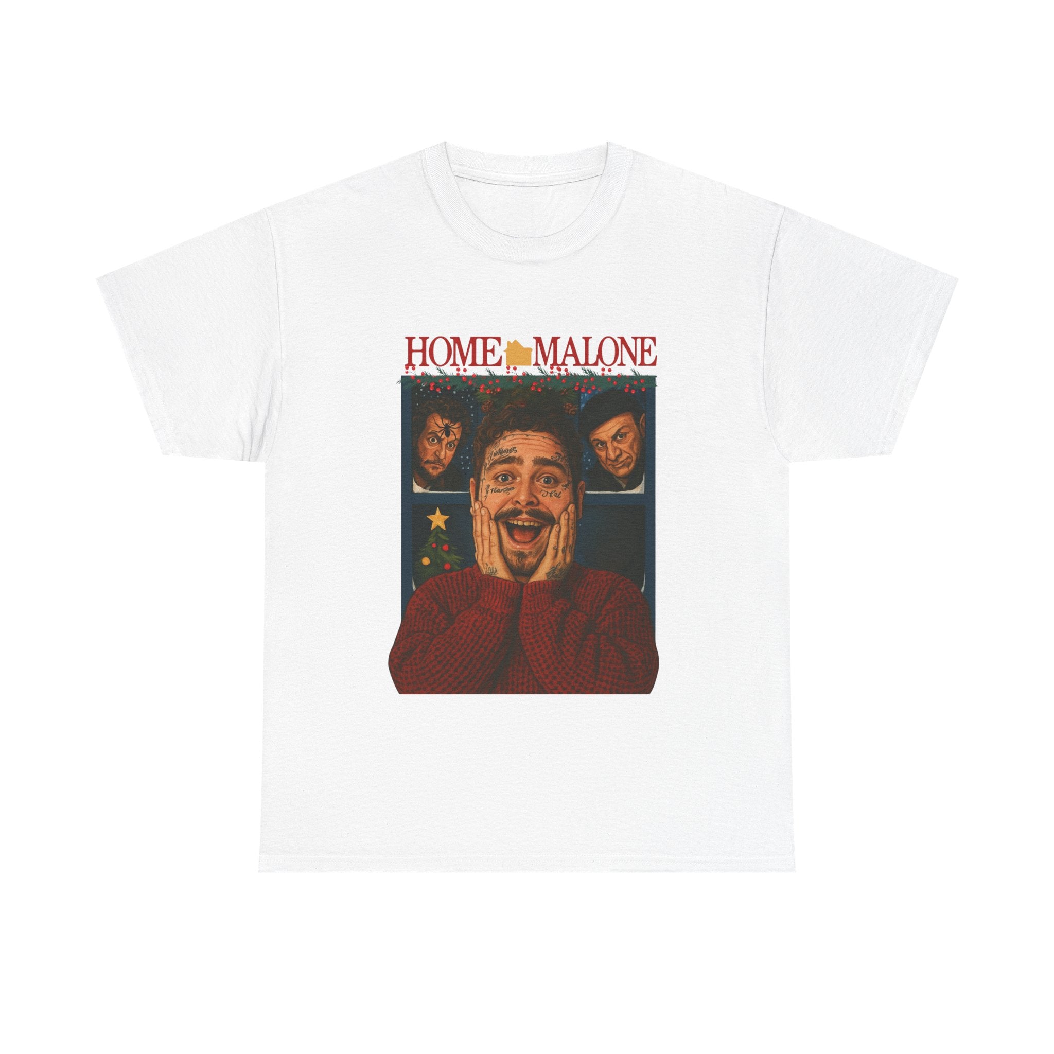 Home Malone movie tee | Home Alone style graphic T-shirt, Christmas Movie Tee, Posty Tee, Gift for Xmas Movie Lover
