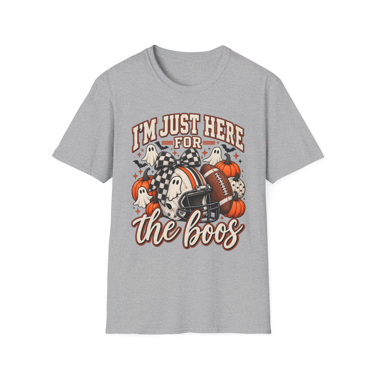 Halloween 'I'm Just Here for the Boos' T-Shirt - Boo Crew Boutique