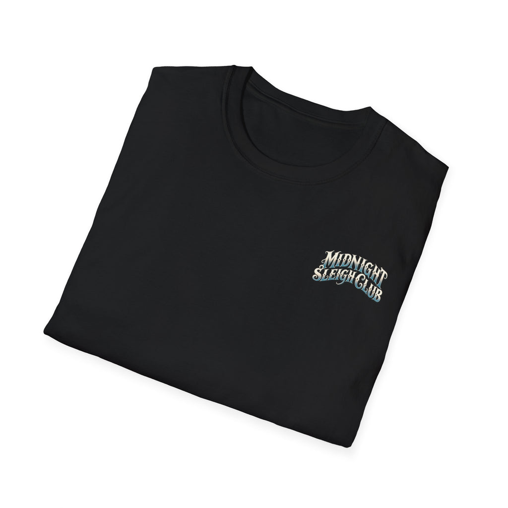 Midnight Sleigh Club Christmas Graphic T-Shirt - Boo Crew Boutique
