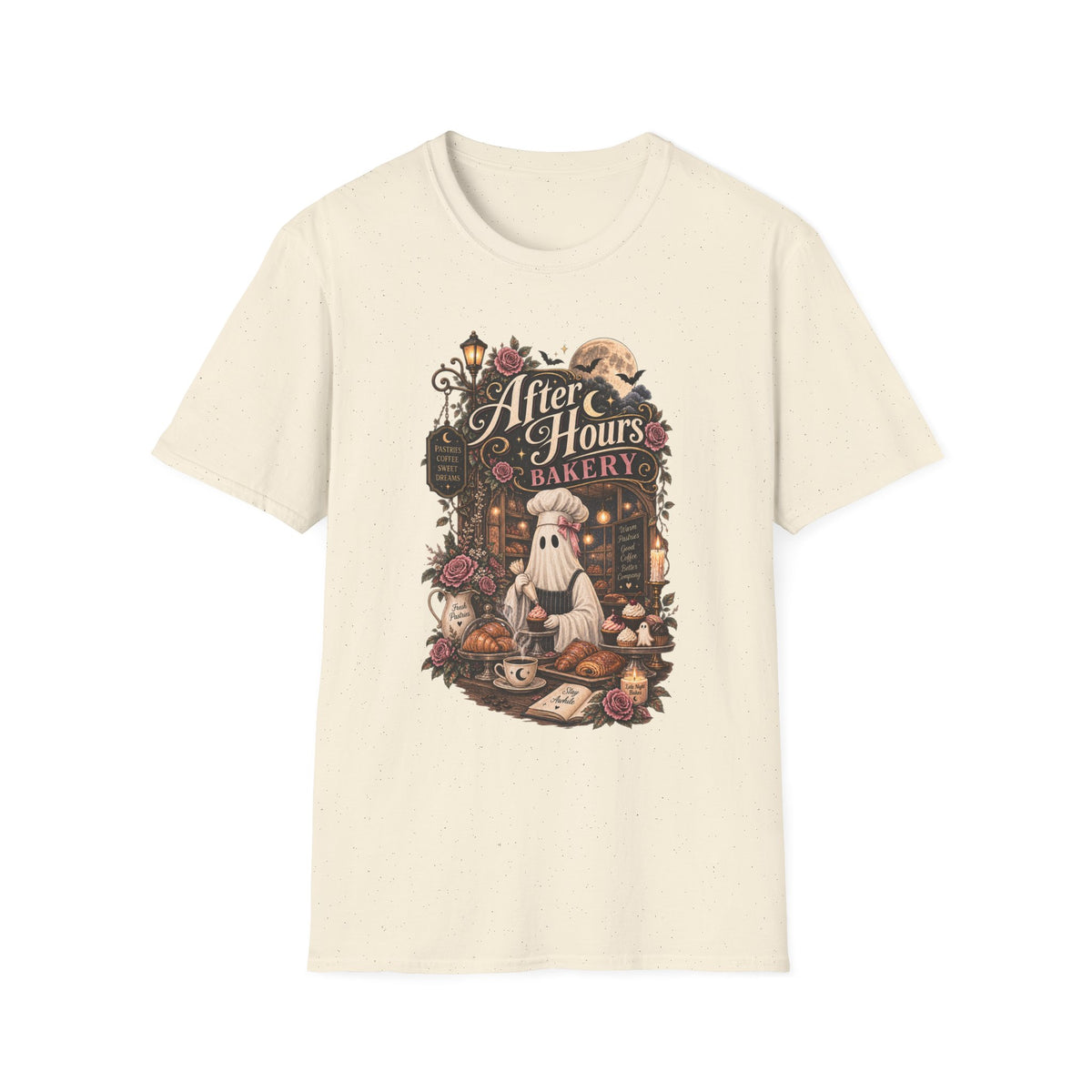 After Hours Bakery Tee | Cottagecore Halloween Tee - Boo Crew Boutique