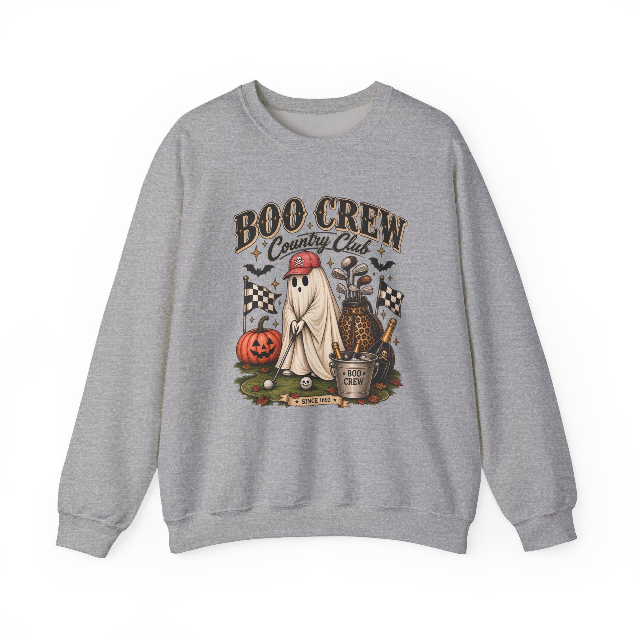 Boo Crew Country Club Crewneck Sweatshirt - Boo Crew Boutique