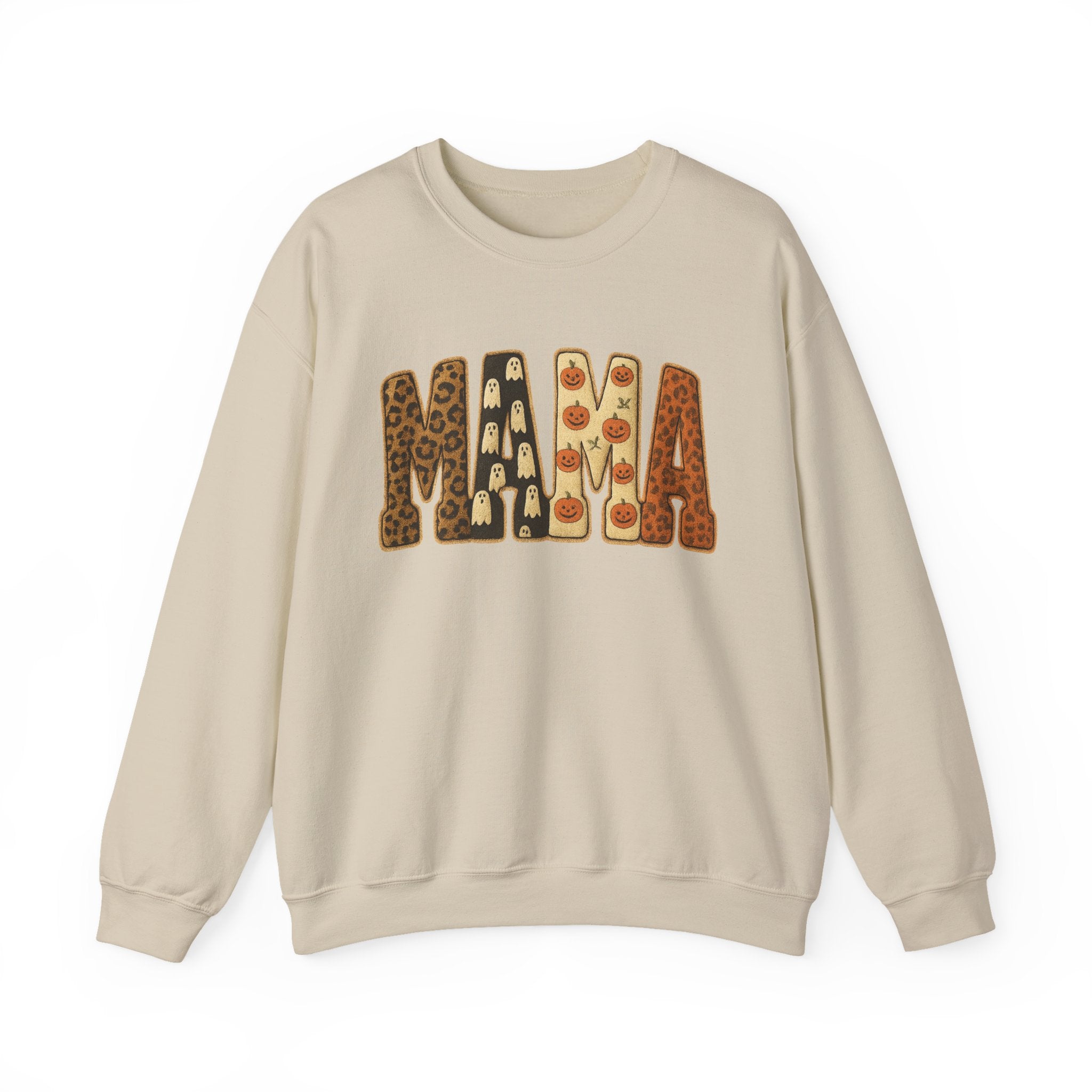 Mama Halloween Sweatshirt — Spooky Fall Mom Crewneck - Boo Crew Boutique