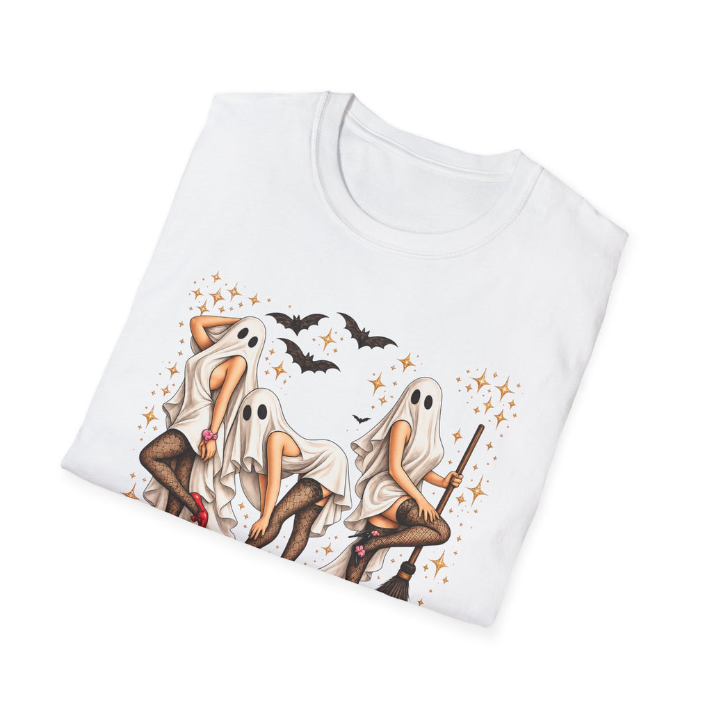 Freak in the Sheets T-Shirt — Halloween Ghost Girls Graphic Tee
