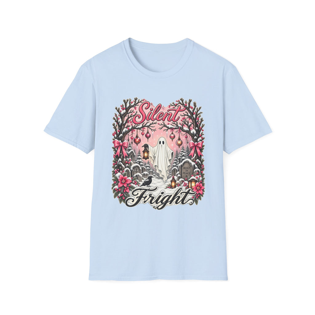Silent Frights T-Shirt — Cute Retro Ghost Christmas Tee - Boo Crew Boutique