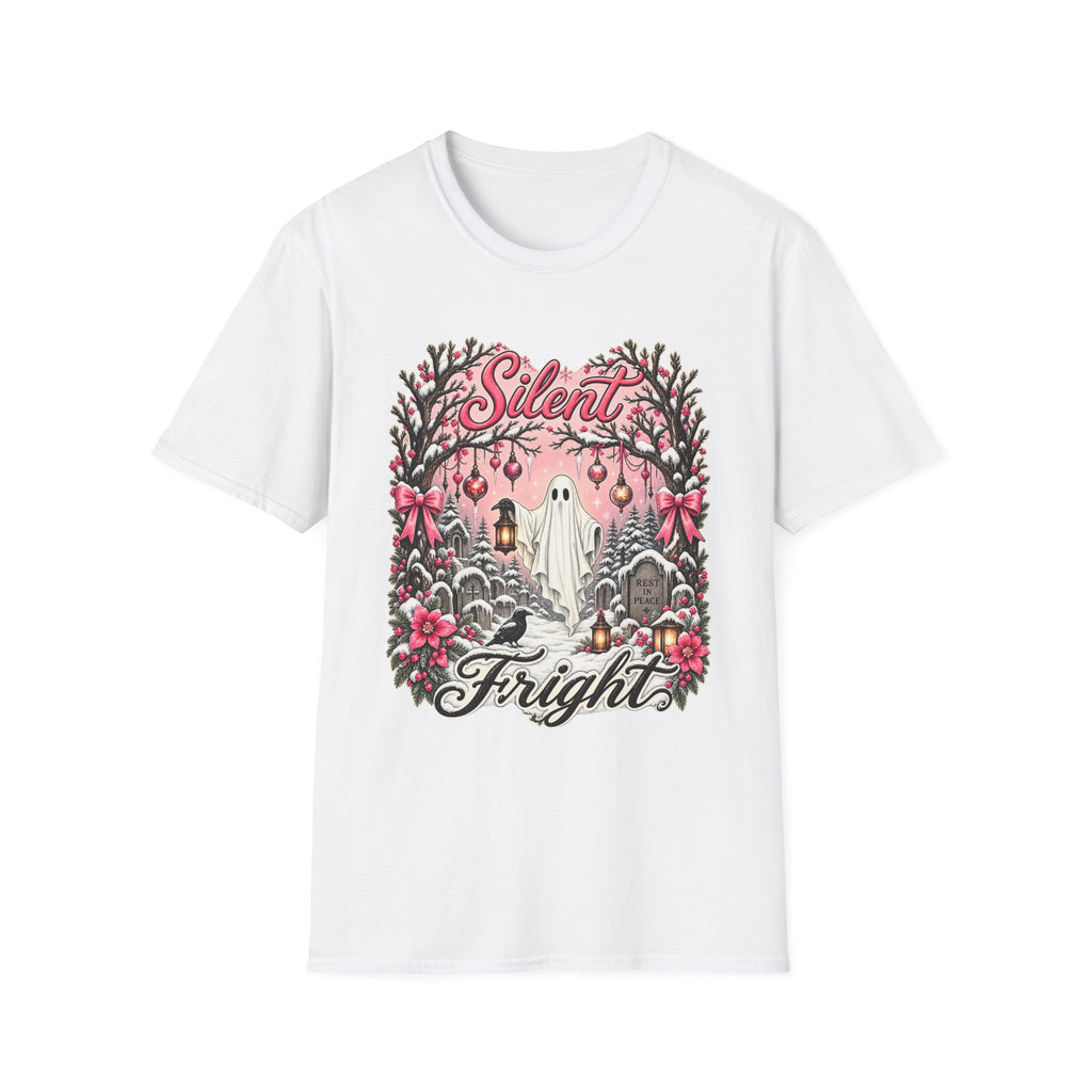 Silent Frights T-Shirt — Cute Retro Ghost Christmas Tee - Boo Crew Boutique