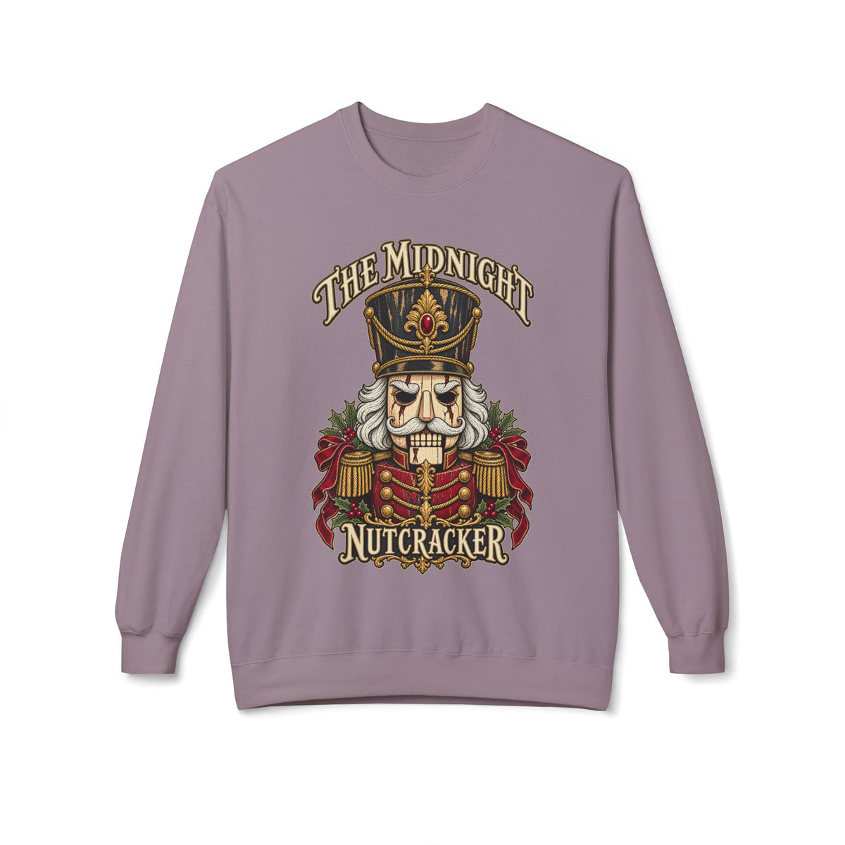 The Midnight Nutcracker Christmas Crewneck Sweatshirt - Boo Crew Boutique