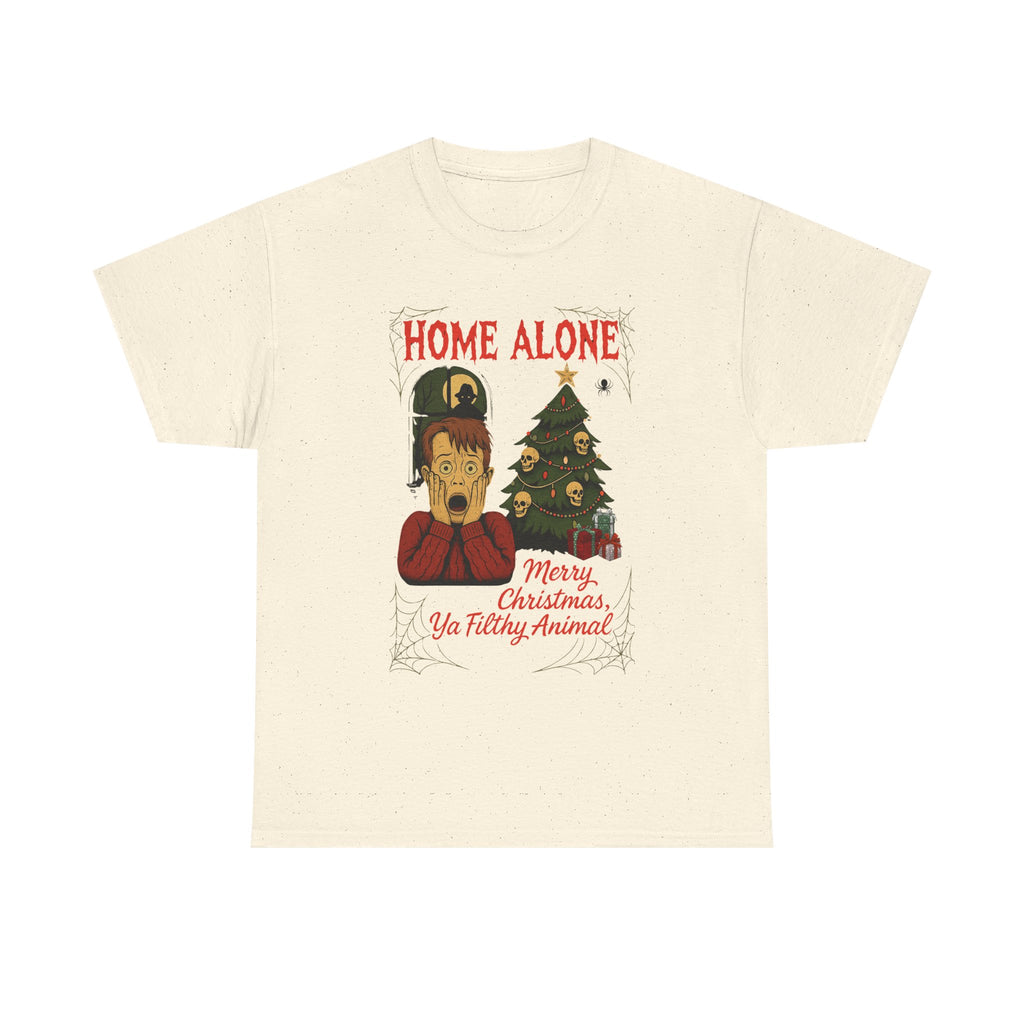 Home Alone Christmas Tee | Merry Christmas Ya Filthy Animal, Merry Creepmas, Gift for Christmas Movie Lover, Spooky Xmas Attire - Boo Crew Boutique