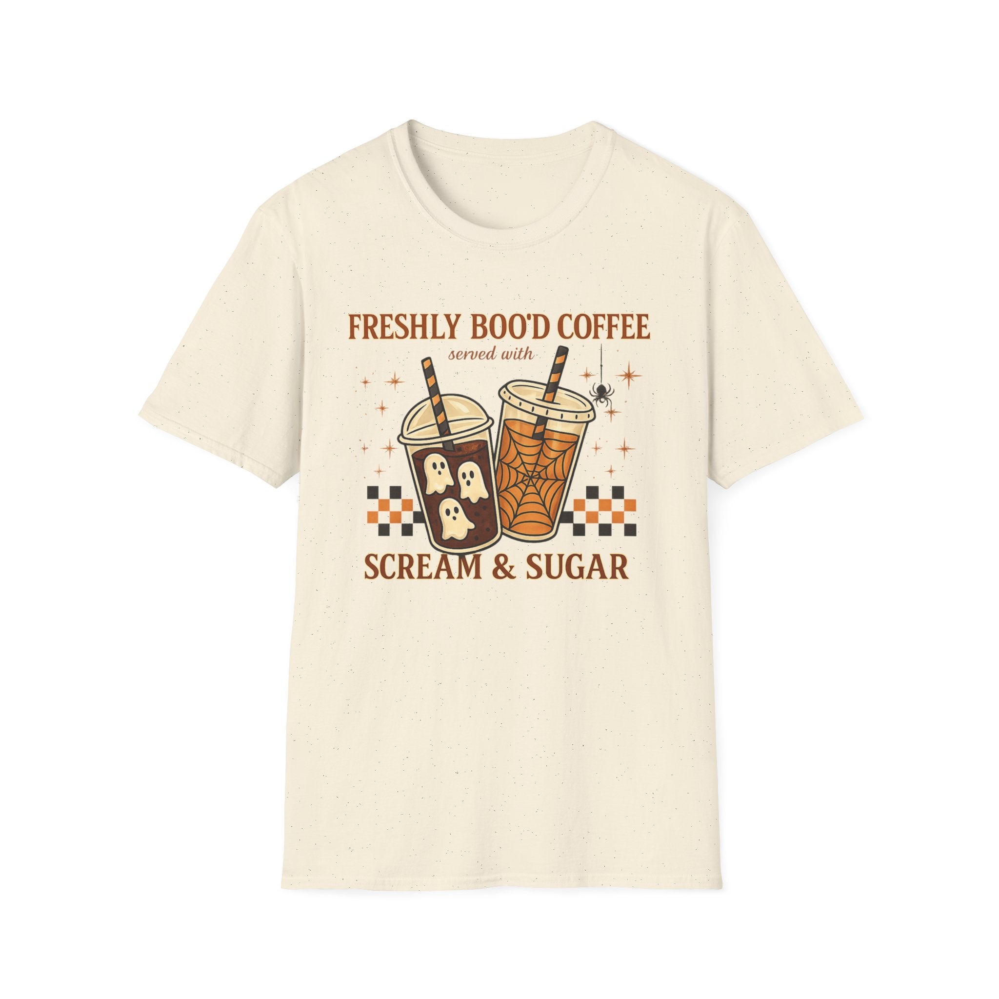 Freshly Boo'd Coffee Halloween T-Shirt - Boo Crew Boutique