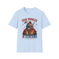 Patriotic Skull Ice Cream T-Shirt – "Star Spangled & Screams" 4th of July Graphic Tee - Boo Crew Boutique