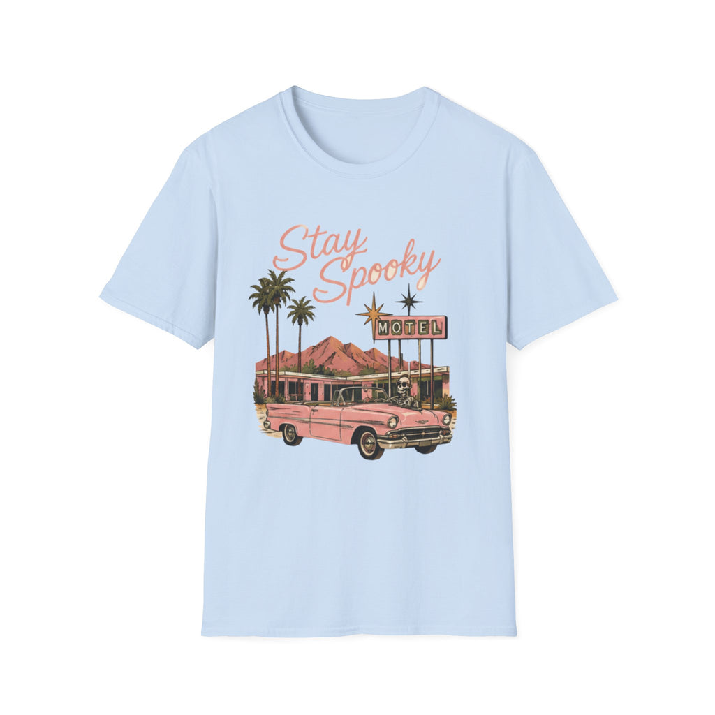 Stay Spooky Palm Springs Motel T-Shirt - Boo Crew Boutique