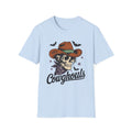 Cowghouls Skull Cowboy T-Shirt — Halloween Western Graphic Tee - Boo Crew Boutique