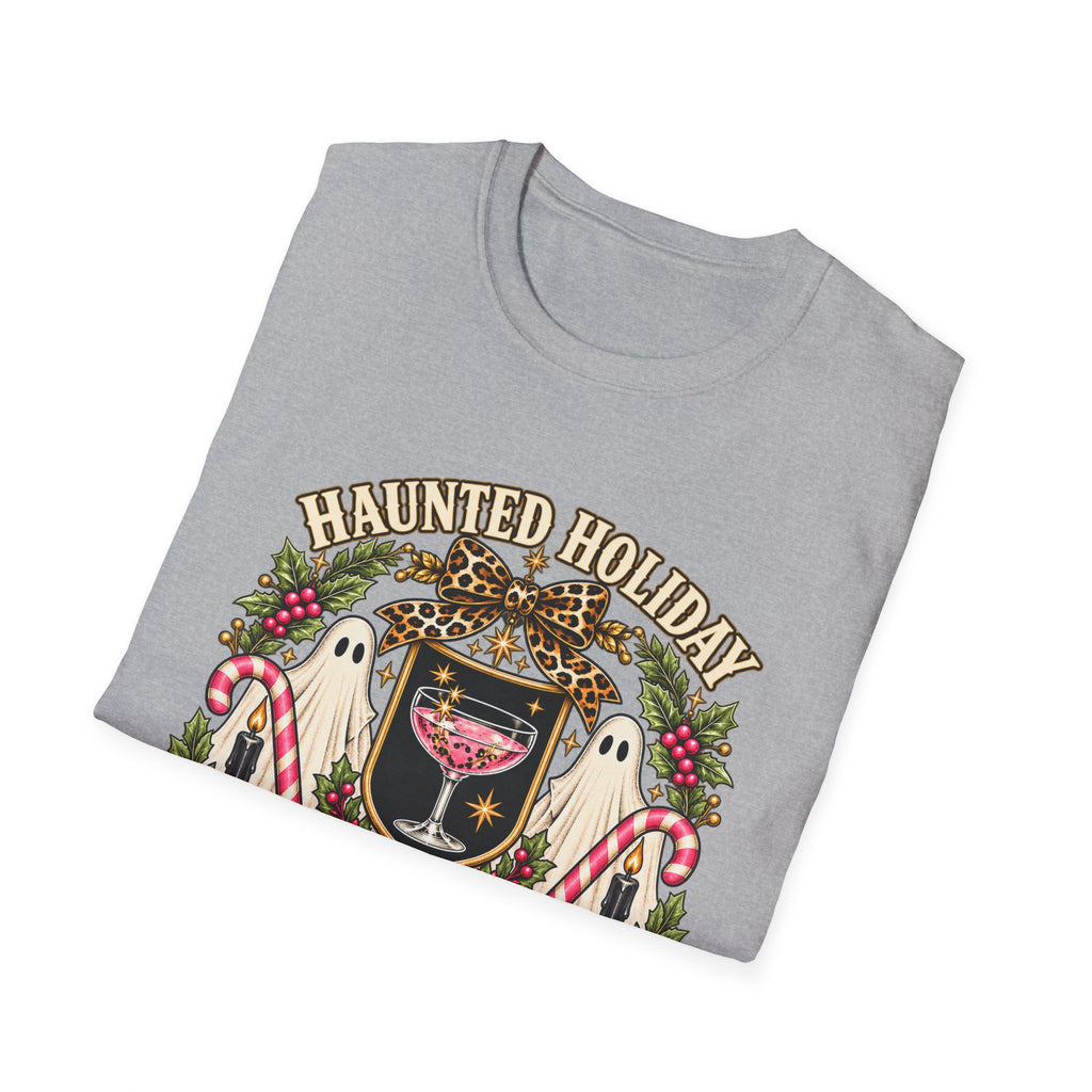 Haunted Holiday Social Club Halloween T-Shirt - Boo Crew Boutique