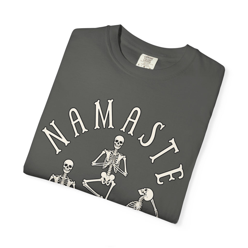Namaste Witches T-Shirt — Skeleton Yoga Halloween Tee - Boo Crew Boutique