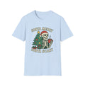 Sorta Merry, Sorta Scary Christmas T-Shirt — Skeleton Holiday Tee