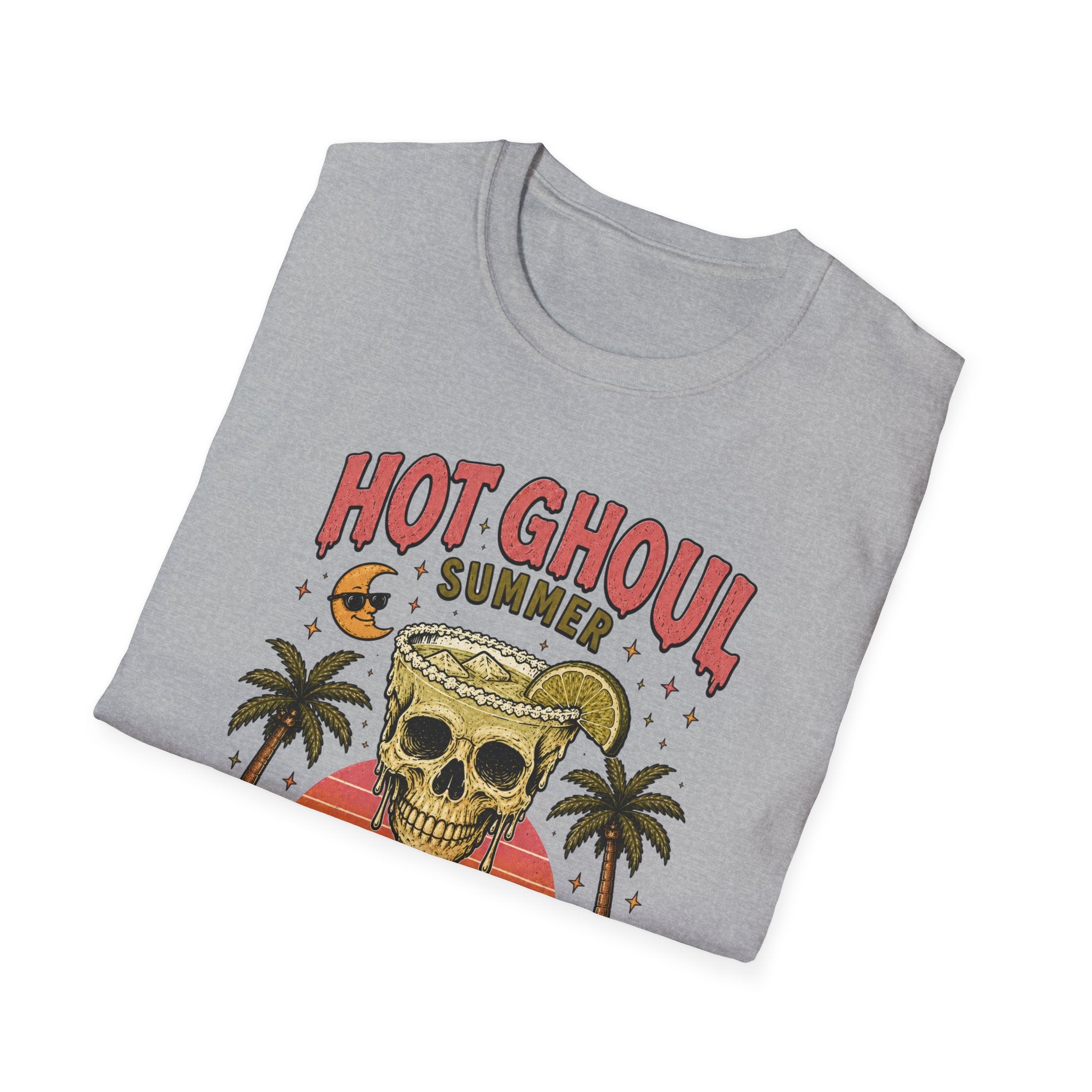 Vintage Skull & Palm Beach Margarita Tee - Boo Crew Boutique