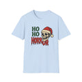 Christmas Horror T-Shirt | Unisex Christmas Tee | Skull Santa Design | Halloween Meets Christmas | Perfect for Parties, Gift Giving