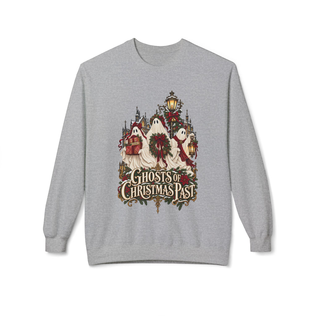 The Ghosts of Christmas Past Holiday Crewneck Sweatshirt - Boo Crew Boutique