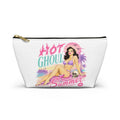 Pinup 'Hot Ghoul Summer' Accessory Pouch — Retro Beach Makeup Bag - Boo Crew Boutique