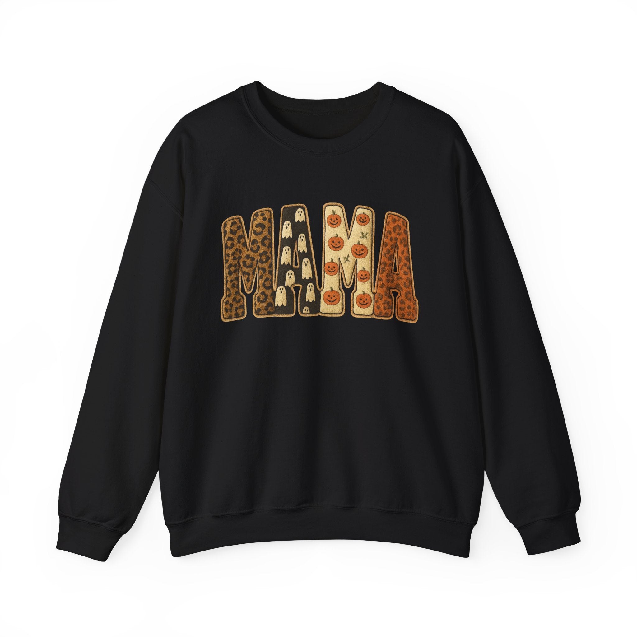 Mama Halloween Sweatshirt — Spooky Fall Mom Crewneck - Boo Crew Boutique