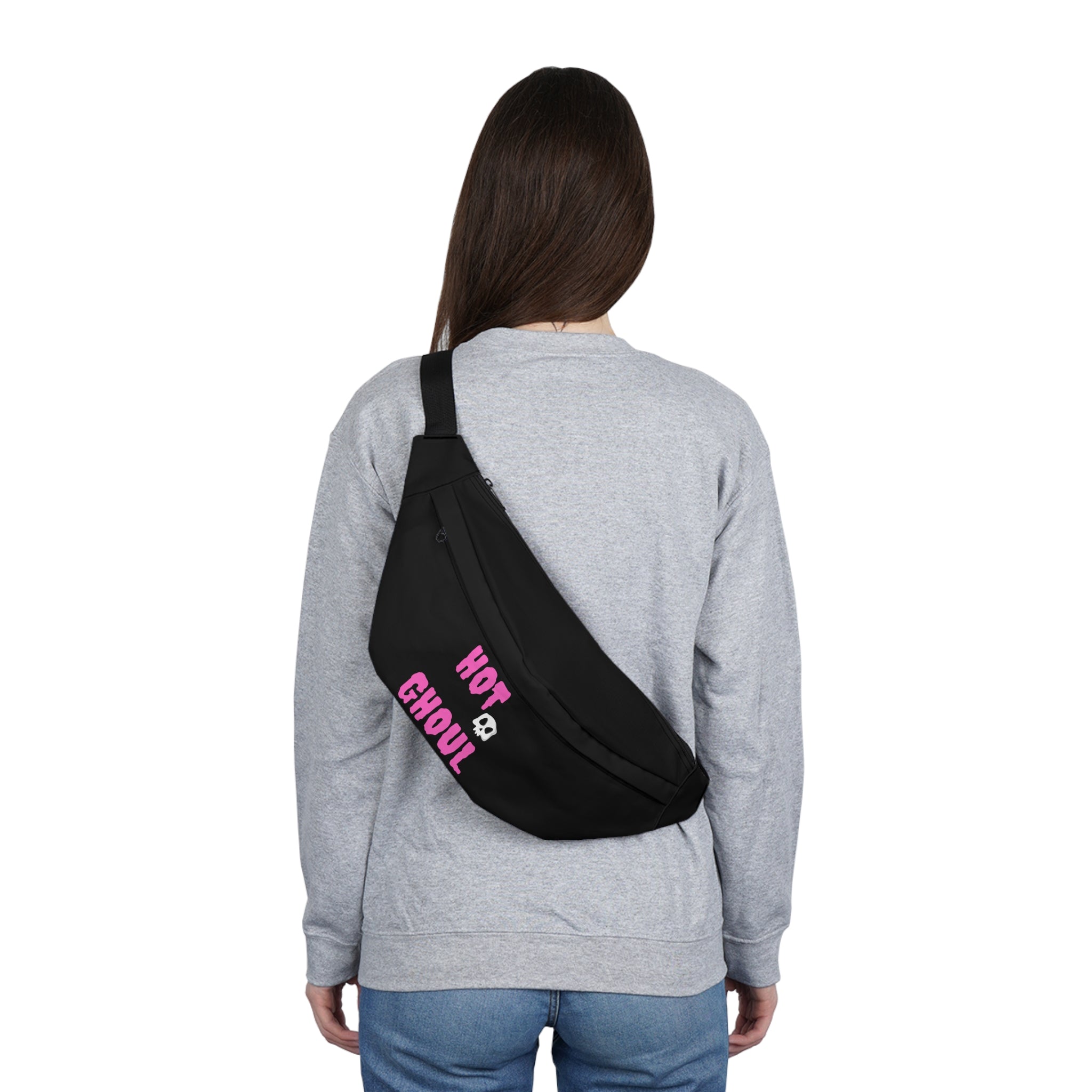 Hot Ghoul Summer Large Fanny Pack — Skull Graphic Summer Accessory - Boo Crew Boutique