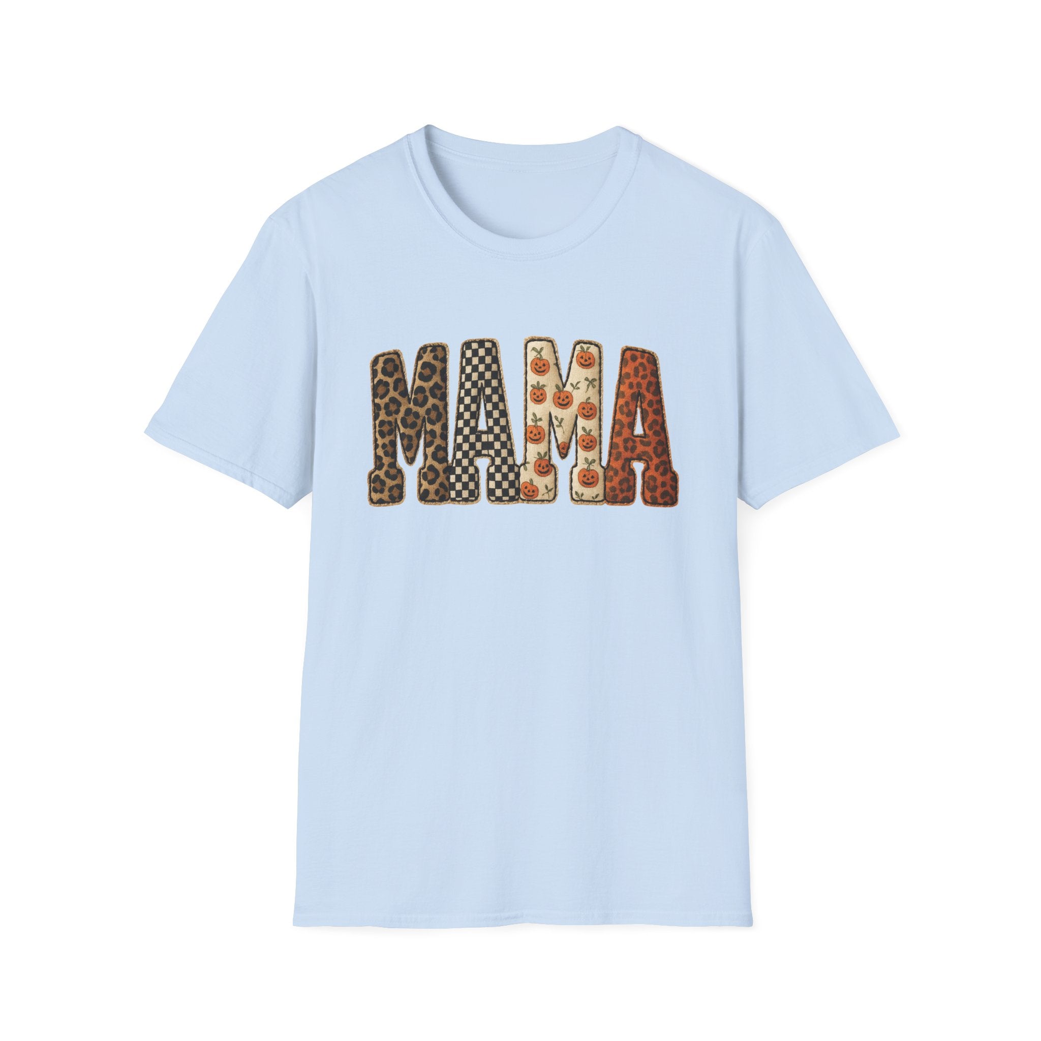 Mama Leopard & Floral T-Shirt — Mama Graphic Tee for Mothers Day & Everyday - Boo Crew Boutique