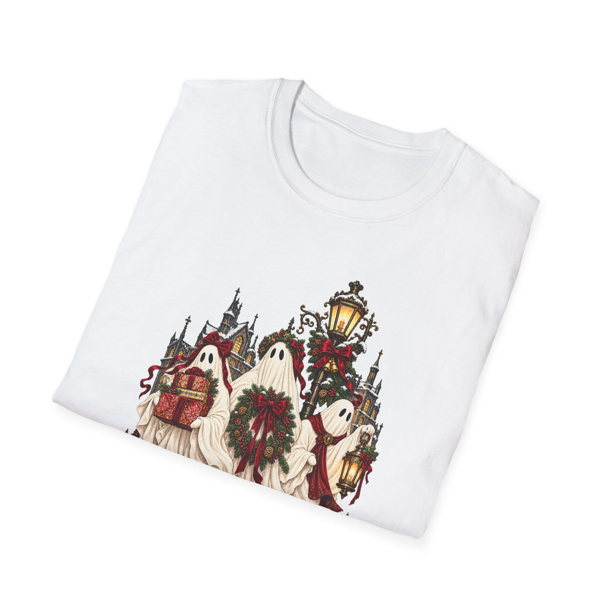Ghosts of Christmas Past Christmas T-Shirt - Boo Crew Boutique