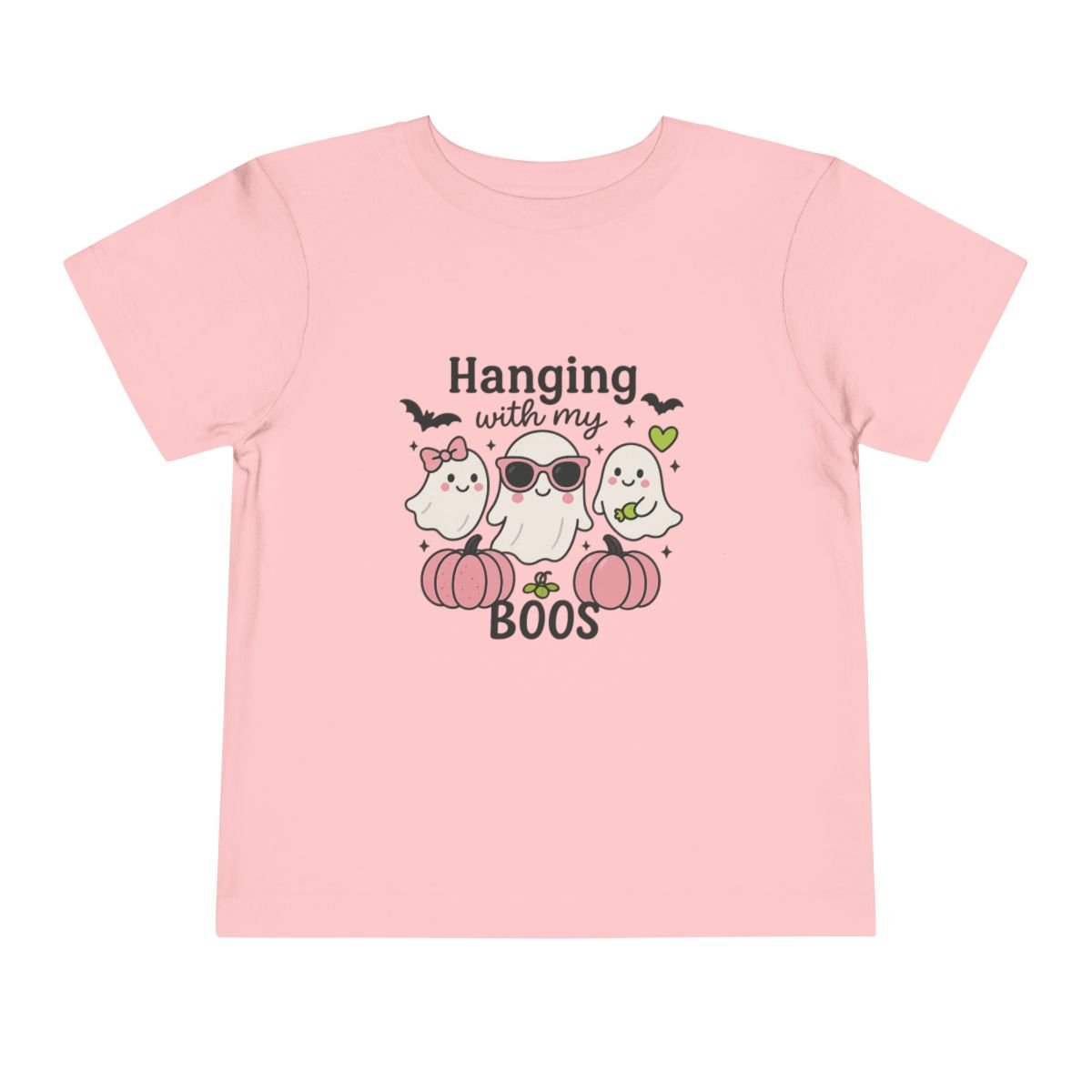 Hanging with My Boos Toddler Tee — Cute Ghost Halloween Shirt - Boo Crew Boutique